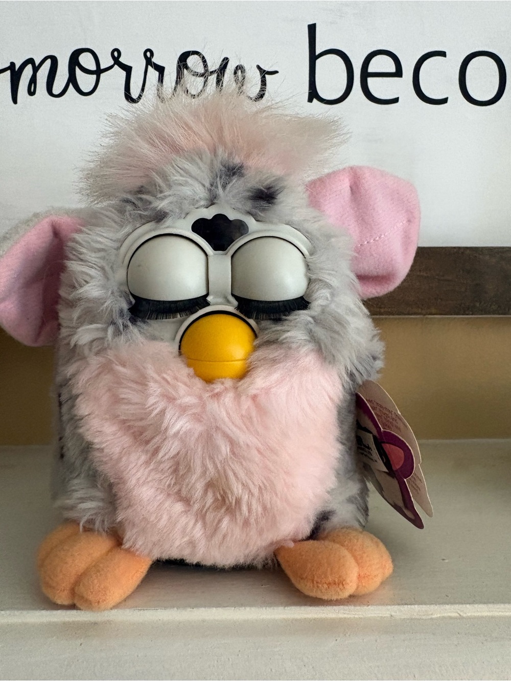 Hasbro 1998 Leopard Furby with tags